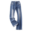 Eleanor Mid-Rise Button-Fly Jeans