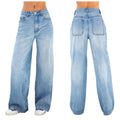 Lisa Mid-Rise Wide-Leg Jeans