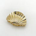 European and American style environmentally friendly shell hair clip, women's personalized punk style grab clip, street sweet cool style tailcoat shark clip