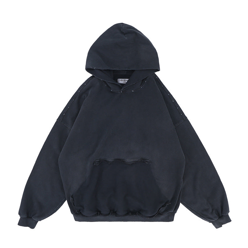 Wynne Relaxed Cotton Pullover Hoodie